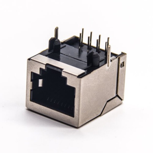 Ethernet to RJ45 90 Degree Through Hole PCB Mount Shielded Without LED 20pcs Ethernet to RJ45 90 Degree Through Hole PCB Mount Shielded Without LED 20pcs