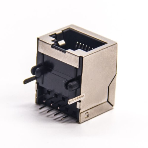 Ethernet to RJ45 90 Degree Through Hole PCB Mount Shielded Without LED 20pcs Ethernet to RJ45 90 Degree Through Hole PCB Mount Shielded Without LED 20pcs