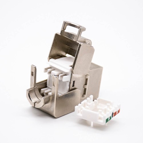 Jack Connector RJ45 Straight FTP Toolless CAT6 Network Module Keystonge Jack Jack Connector RJ45 Straight FTP Toolless CAT6 Network Module Keystonge Jack