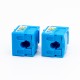 Jack Keystone RJ45 90 Degree CAT6 Unshielded Blue 8P8C Single Port Jack Keystone RJ45 90 Degree CAT6 Unshielded Blue 8P8C Single Port