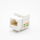 Jack Modular RJ45 Angled Single Port 8P8C Through Hole Unshielded CAT6 Jack Modular RJ45 Angled Single Port 8P8C Through Hole Unshielded CAT6