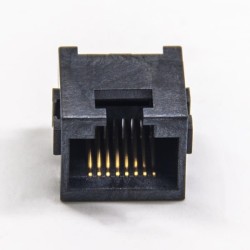 Jack Modular RJ45 Angled SMT Unshielded Without Filtered