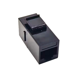 Keystone Jack RJ45 8P8C Unshielded Single Port CAT5E Network Module Connecto