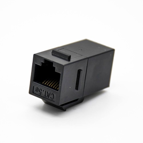 Keystone Jack RJ45 8P8C Unshielded Single Port CAT5E Network Module Connecto Keystone Jack RJ45 8P8C Unshielded Single Port CAT5E Network Module Connecto