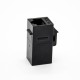 Keystone Jack RJ45 8P8C Unshielded Single Port CAT5E Network Module Connecto Keystone Jack RJ45 8P8C Unshielded Single Port CAT5E Network Module Connecto