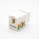 Keystone Jack RJ45 90 Degree CAT5E Unshielded Single Port Network Module Keystone Jack RJ45 90 Degree CAT5E Unshielded Single Port Network Module