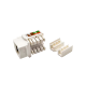 Keystone Jack RJ45 90 Degree CAT5E Unshielded Single Port Network Module Keystone Jack RJ45 90 Degree CAT5E Unshielded Single Port Network Module