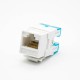 Keystone Jack RJ45 Cat6 Straight Unshielded Single Port Through Hole Keystone Jack RJ45 Cat6 Straight Unshielded Single Port Through Hole