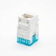 Keystone Jack RJ45 Cat6 Straight Unshielded Single Port Through Hole Keystone Jack RJ45 Cat6 Straight Unshielded Single Port Through Hole