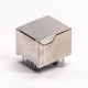 Metal RJ45 Socket Right Angled Shielded without LED DIP Type PCB Mount Metal RJ45 Socket Right Angled Shielded without LED DIP Type PCB Mount