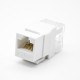 Modular Jack RJ45 Unshielded CAT6 180 Degree Single Port Network Socket Modular Jack RJ45 Unshielded CAT6 180 Degree Single Port Network Socket