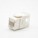 Modular Jack RJ45 Unshielded Single Port Cat5e Straight 8P8C RJ45 Jack