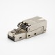 Modular RJ45 Plug Cat7 Straight Shielded Network Toolless Plug Modular RJ45 Plug Cat7 Straight Shielded Network Toolless Plug