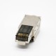 Modular RJ45 Plug Cat7 Straight Shielded Network Toolless Plug Modular RJ45 Plug Cat7 Straight Shielded Network Toolless Plug