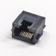 Modular RJ45 Socket Unshielded with LED 90 Degree DIP Type Modular RJ45 Socket Unshielded with LED 90 Degree DIP Type