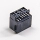 Modular RJ45 Socket Unshielded with LED 90 Degree DIP Type Modular RJ45 Socket Unshielded with LED 90 Degree DIP Type