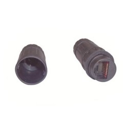 Network Cable RJ45 Waterproof Female Network Ethernet Connector