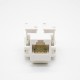 Network Jack RJ45 Angled Through Hole CAT5E Unshielded 8 Pin Keystone Jack Network Jack RJ45 Angled Through Hole CAT5E Unshielded 8 Pin Keystone Jack