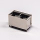 PCB Mount RJ45 Socket Ethernet Connector Straight Double Row 8P8C 1x2 Port Shielded Without LED PCB Mount RJ45 Socket Ethernet Connector Straight Double Row 8P8C 1x2 Port Shielded Without LED