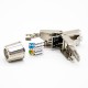 Plug Modular RJ45 Shielded CAT6 Toolless Straight Network Plug Plug Modular RJ45 Shielded CAT6 Toolless Straight Network Plug