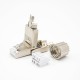 Plug Modular RJ45 Shielded CAT6 Toolless Straight Network Plug Plug Modular RJ45 Shielded CAT6 Toolless Straight Network Plug