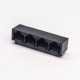 Port RJ45 4 Port Types 90 Degree Plastic Black Unshielded without LED 20pcs Port RJ45 4 Port Types 90 Degree Plastic Black Unshielded without LED 20pcs