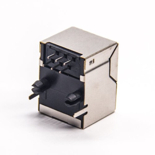 RJ12 Ethernet Port PCB Mount Shielded Jack Through Hole Right Angled RJ12 Ethernet Port PCB Mount Shielded Jack Through Hole Right Angled
