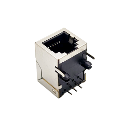 RJ12 Ethernet Port PCB Mount Shielded Jack Through Hole Right Angled 20pcs