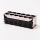 RJ45 12 Port Connector 2*6 Female Double Row R/A with Shield Without LED for PCB RJ45 12 Port Connector 2*6 Female Double Row R/A with Shield Without LED for PCB