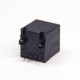 RJ45 180 Degree Couple Black Plastic Unshielded Jack without LED PCB Mount RJ45 180 Degree Couple Black Plastic Unshielded Jack without LED PCB Mount