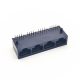 RJ45 1x4 Connector Female 90 Degree Unshield without Led Black 20pcs RJ45 1x4 Connector Female 90 Degree Unshield without Led Black 20pcs