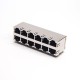 RJ45 2x6 Jack Modular Erhernet Network Connector Shielded Through Hole 90 Degree RJ45 2x6 Jack Modular Erhernet Network Connector Shielded Through Hole 90 Degree