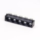 RJ45 5 Port Right Angled 8P8C without LED Unshielded Jack Plastic 20pcs RJ45 5 Port Right Angled 8P8C without LED Unshielded Jack Plastic 20pcs