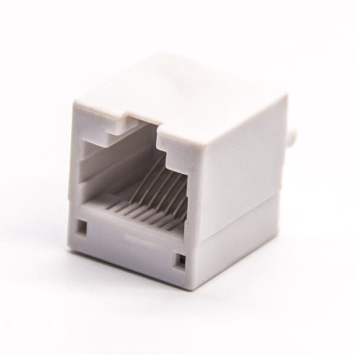 RJ45 8 Pin Connector Unshielded Jack 180 Degree Through Hole for PCB Mount RJ45 8 Pin Connector Unshielded Jack 180 Degree Through Hole for PCB Mount