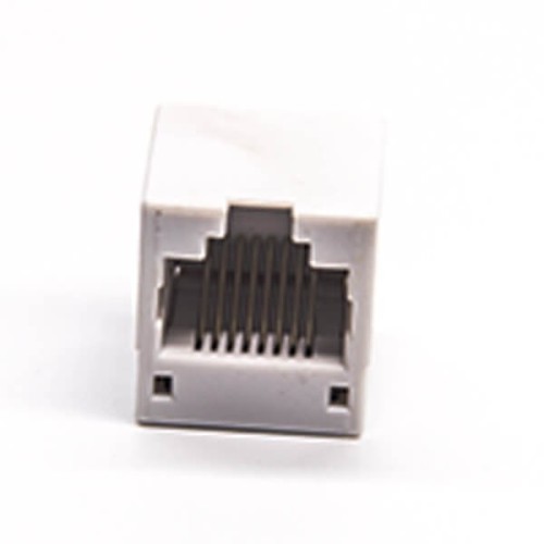 RJ45 8 Pin Connector Unshielded Jack 180 Degree Through Hole for PCB Mount RJ45 8 Pin Connector Unshielded Jack 180 Degree Through Hole for PCB Mount