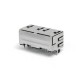 RJ45 8P8C 1X2 Female Socket Right Angle Network PCB Mount Shield Without Led RJ45 8P8C 1X2 Female Socket Right Angle Network PCB Mount Shield Without Led