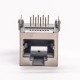 RJ45 8p8c Connector Right Angled Shielded RJ45 Jack DIP RJ45 8p8c Connector Right Angled Shielded RJ45 Jack DIP