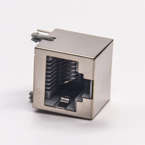 RJ45 8p8c Connector Right Angled Shielded RJ45 Jack DIP RJ45 8p8c Connector Right Angled Shielded RJ45 Jack DIP