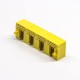 RJ45 8P8C Connectors with leds Yellew unshieled Muti-port 1×4 RJ45 8P8C Connectors with leds Yellew unshieled Muti-port 1×4