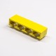 RJ45 8P8C Connectors with leds Yellew unshieled Muti-port 1×4 RJ45 8P8C Connectors with leds Yellew unshieled Muti-port 1×4