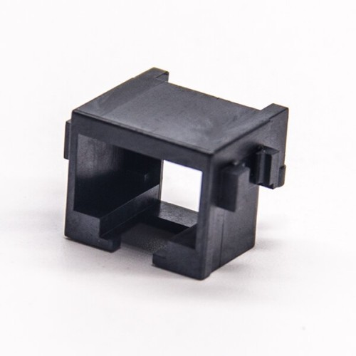 RJ45 8p8c Jack Black Offset Type Right Angled Unshielded RJ45 Jack SMT RJ45 8p8c Jack Black Offset Type Right Angled Unshielded RJ45 Jack SMT