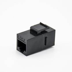 RJ45 8P8C Jack PCB Mount Straight Unshielded Single Port CAT5E Network Module Connector