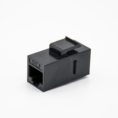 RJ45 8P8C Jack PCB Mount Straight Unshielded Single Port CAT5E Network Module Connector RJ45 8P8C Jack PCB Mount Straight Unshielded Single Port CAT5E Network Module Connector