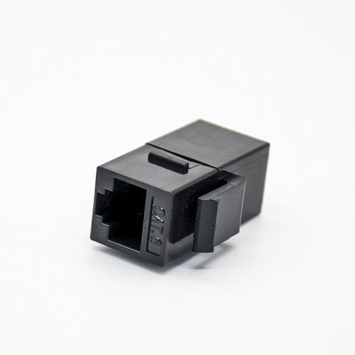 RJ45 8P8C Jack PCB Mount Straight Unshielded Single Port CAT5E Network Module Connector RJ45 8P8C Jack PCB Mount Straight Unshielded Single Port CAT5E Network Module Connector