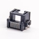 RJ45 8P8C Modular Connector Single Port SMT 90 Degree Unshielded Jack RJ45 8P8C Modular Connector Single Port SMT 90 Degree Unshielded Jack