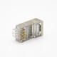 RJ45 8P8C Network Module Cat6 Plugs Straight Shielded For Cat5e Cat6 Cat6a Cat7 RJ45 8P8C Network Module Cat6 Plugs Straight Shielded For Cat5e Cat6 Cat6a Cat7