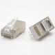 RJ45 8P8C Network Module Cat6 Plugs Straight Shielded For Cat5e Cat6 Cat6a Cat7 RJ45 8P8C Network Module Cat6 Plugs Straight Shielded For Cat5e Cat6 Cat6a Cat7