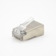 RJ45 8P8C Network Module Cat6 Plugs Straight Shielded For Cat5e Cat6 Cat6a Cat7 RJ45 8P8C Network Module Cat6 Plugs Straight Shielded For Cat5e Cat6 Cat6a Cat7