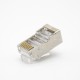 RJ45 8P8C Network Module Cat6 Plugs Straight Shielded For Cat5e Cat6 Cat6a Cat7 RJ45 8P8C Network Module Cat6 Plugs Straight Shielded For Cat5e Cat6 Cat6a Cat7