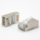 RJ45 8P8C Network Module Cat6 Plugs Straight Shielded For Cat5e Cat6 Cat6a Cat7 RJ45 8P8C Network Module Cat6 Plugs Straight Shielded For Cat5e Cat6 Cat6a Cat7